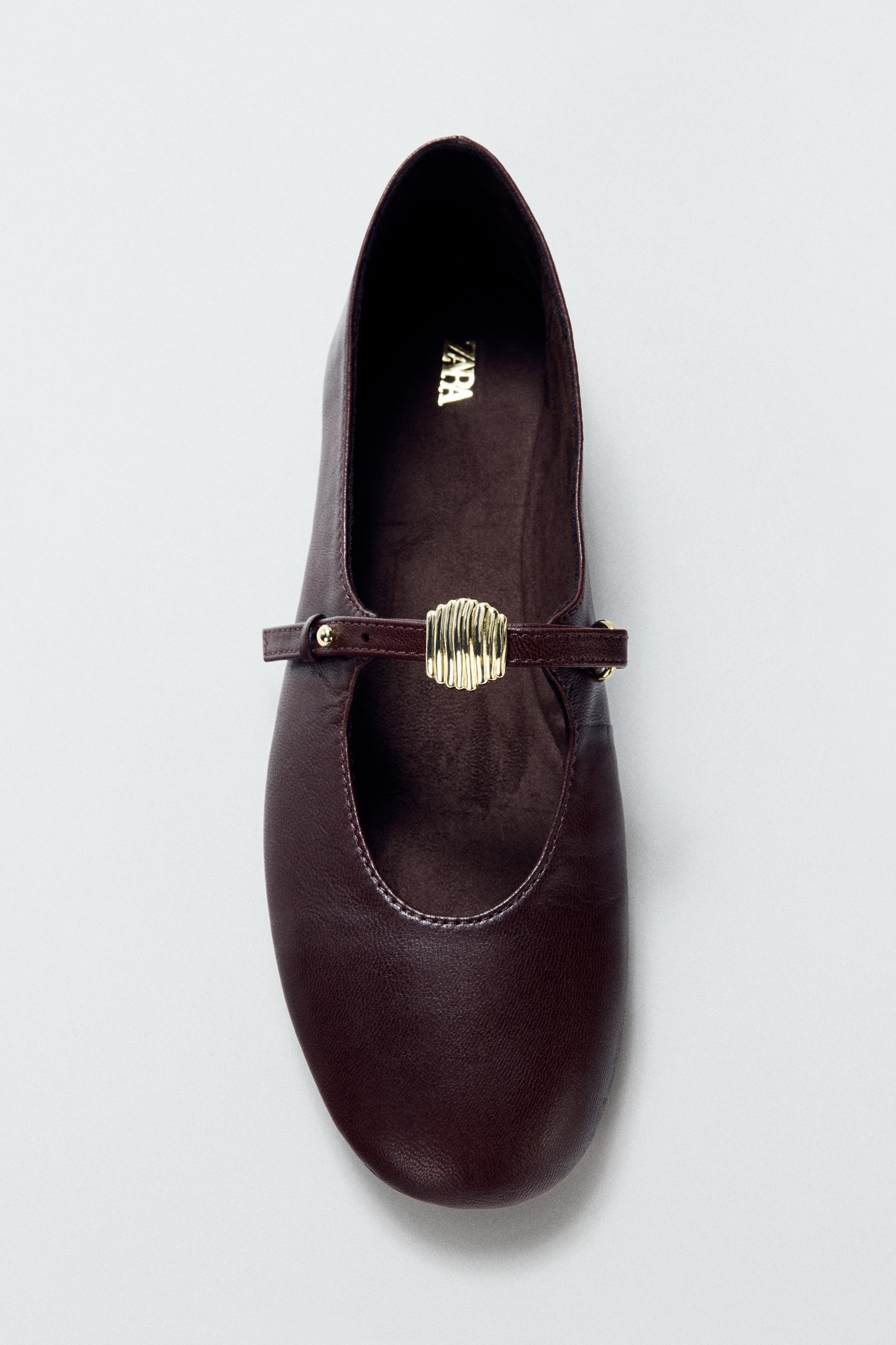 SOFT LEATHER BALLET FLATS